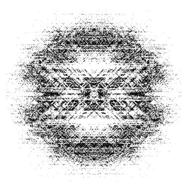 Gelecekçi soyut grunge geometrik modern desen 