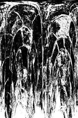 Eski grunge klasik eskimiş doku arka planı siyah ve beyaz renklerde