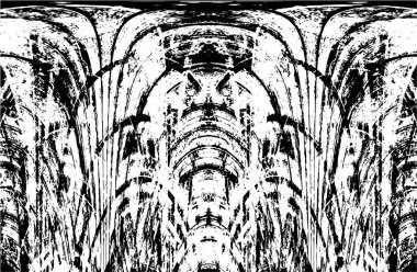 Eski grunge klasik eskimiş doku arka planı siyah ve beyaz renklerde