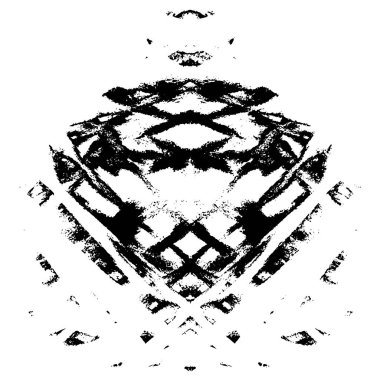 Gelecekçi soyut grunge geometrik modern desen 