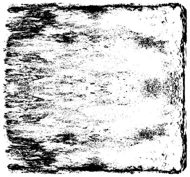 Grunge Siyah ve Beyaz Şehir Vektör Doku Şablonu. Çatlakların, lekelerin, çiplerin, çizgilerin koyu arkaplanı.