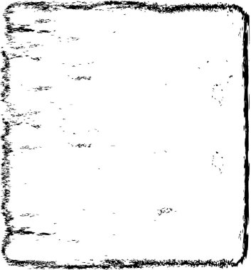 Grunge Siyah ve Beyaz Şehir Vektör Doku Şablonu. Çatlakların, lekelerin, çiplerin, çizgilerin koyu arkaplanı.