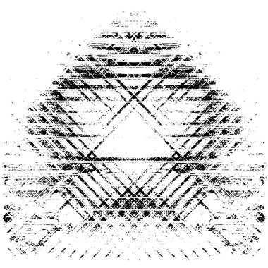 Gelecekçi soyut grunge geometrik modern desen 