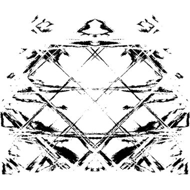 Gelecekçi soyut grunge geometrik modern desen 