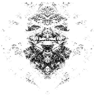 Gelecekçi soyut grunge geometrik modern desen 