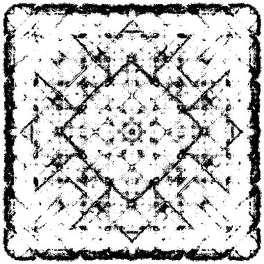 Grunge vintage eskimiş arkaplan soyut antika desenli retro desenli vektör çizimi 