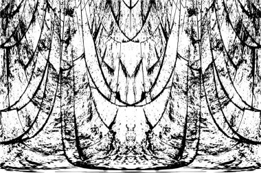 Soyut arkaplan. monokrom dokusu. resim siyah ve beyaz tonları içerir. 