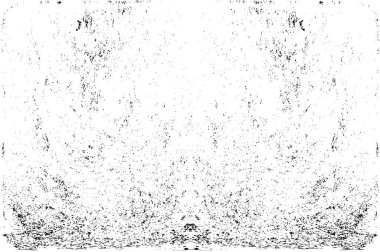 Grunge dikey olarak simetrik siyah beyaz doku. Tek renkli yıpranmış kaplama deseni. 