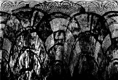 siyah ve beyaz soyut desenli arkaplan