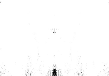 Grunge dikey olarak simetrik siyah beyaz doku. Tek renkli yıpranmış kaplama deseni. 