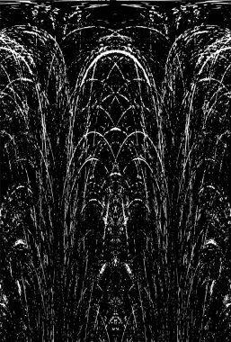 Soyut grunge arkaplanı. Monokrom dokusu. Siyah ve beyaz desenli arkaplan