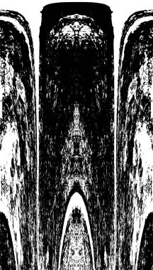 Soyut grunge arkaplanı. Monokrom dokusu. Siyah ve beyaz desenli arkaplan