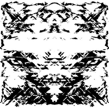Soyut grunge arkaplanı. Monokrom dokusu. Siyah ve beyaz desenli arkaplan