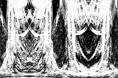 Soyut grunge arkaplanı. Monokrom dokusu. Siyah ve beyaz desenli arkaplan