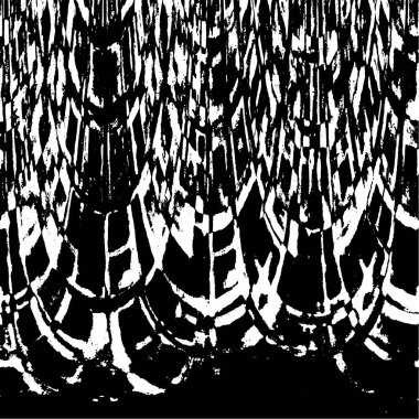 Soyut grunge arkaplanı. Monokrom dokusu. Siyah ve beyaz desenli arkaplan