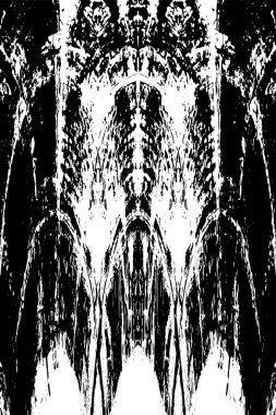 Soyut grunge arkaplanı. Monokrom dokusu. Siyah ve beyaz desenli arkaplan