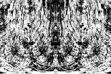 Soyut grunge arkaplanı. Monokrom dokusu. Siyah ve beyaz desenli arkaplan