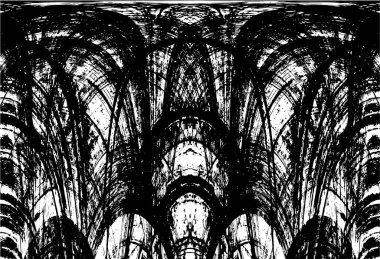 Soyut grunge arkaplanı. Monokrom dokusu. Siyah ve beyaz desenli arkaplan