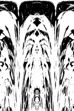 Soyut grunge arkaplanı. Monokrom dokusu. Siyah ve beyaz desenli arkaplan