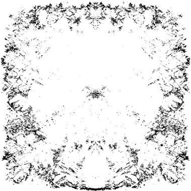 Eski grunge vintage desen, monokrom desen