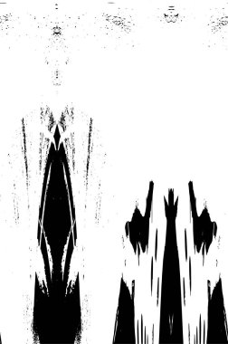 Eski grunge vintage desen, monokrom desen