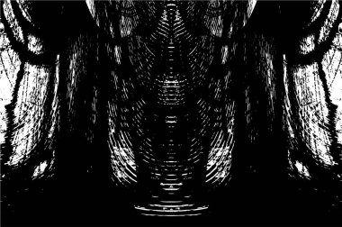 Eski grunge vintage desen, monokrom desen