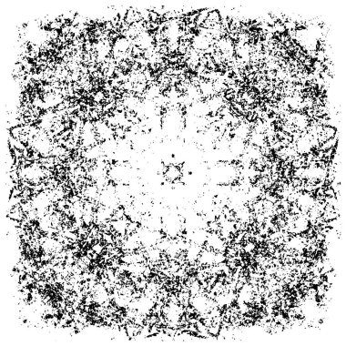 Eski grunge vintage desen, monokrom desen