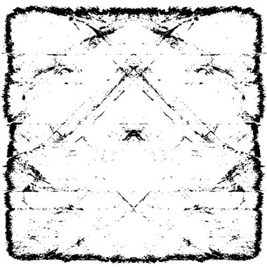 Eski grunge vintage desen, monokrom desen