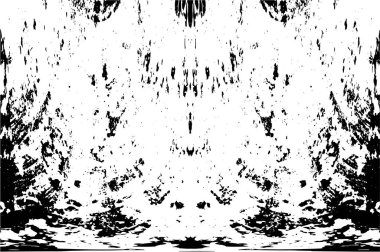 Eski grunge vintage desen, monokrom desen