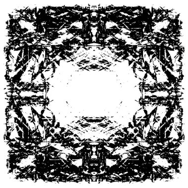 Eski grunge vintage desen, monokrom desen