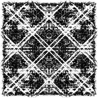 Eski grunge vintage desen, monokrom desen