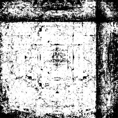 Eski grunge vintage desen, monokrom desen