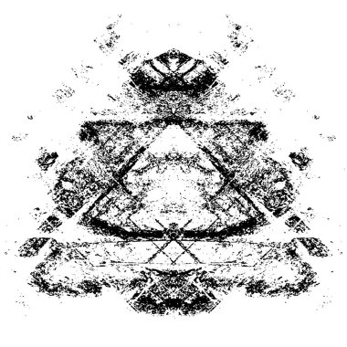 Eski grunge vintage desen, monokrom desen