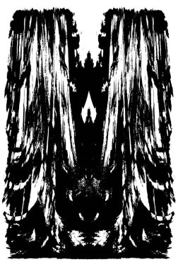 Eski grunge vintage desen, monokrom desen