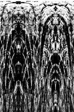 Eski grunge vintage desen, monokrom desen