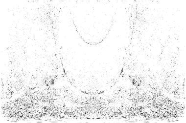 Grunge dikey olarak simetrik siyah beyaz doku. Tek renkli yıpranmış kaplama deseni. 