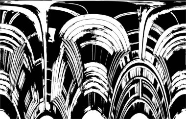 siyah ve beyaz desenli arka plan, soyut illüstrasyon