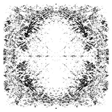siyah ve beyaz grunge monokrom çizimi