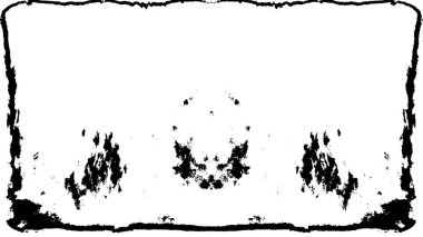 siyah ve beyaz grunge monokrom çizimi