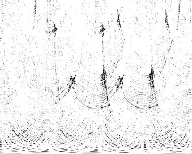 siyah ve beyaz grunge monokrom çizimi