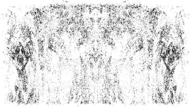 siyah ve beyaz grunge monokrom çizimi