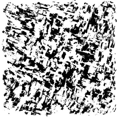 siyah ve beyaz grunge monokrom çizimi