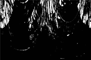 siyah ve beyaz grunge monokrom çizimi