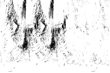 siyah ve beyaz grunge kirli vintage monokrom çizimi