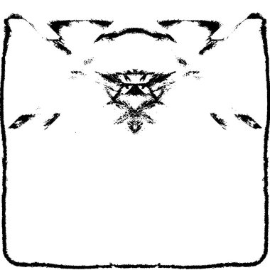 siyah ve beyaz grunge kirli vintage monokrom çizimi