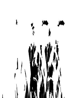 siyah ve beyaz grunge kirli vintage monokrom çizimi