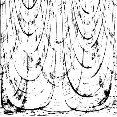 siyah ve beyaz grunge kirli vintage monokrom çizimi