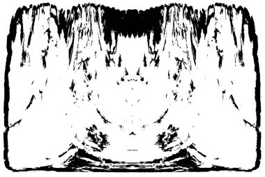 siyah ve beyaz grunge kirli vintage monokrom çizimi