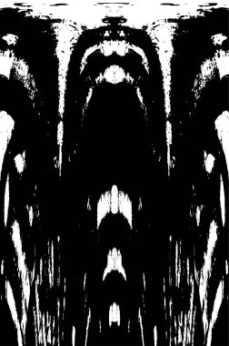 siyah ve beyaz grunge kirli vintage monokrom çizimi