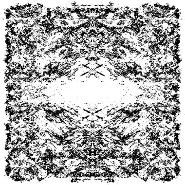 siyah ve beyaz grunge kirli vintage monokrom çizimi
